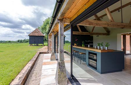 Outdoor Living Construction 3 open air kitchen