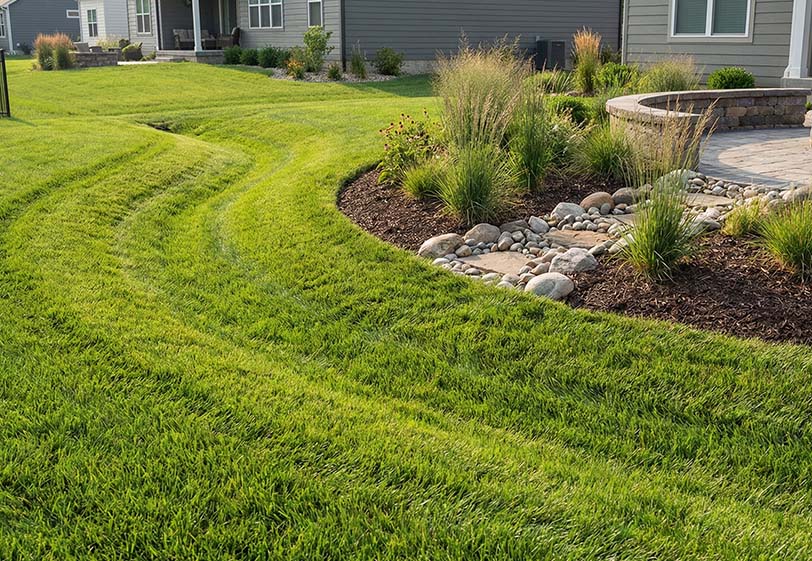 Water MItigated Backyard